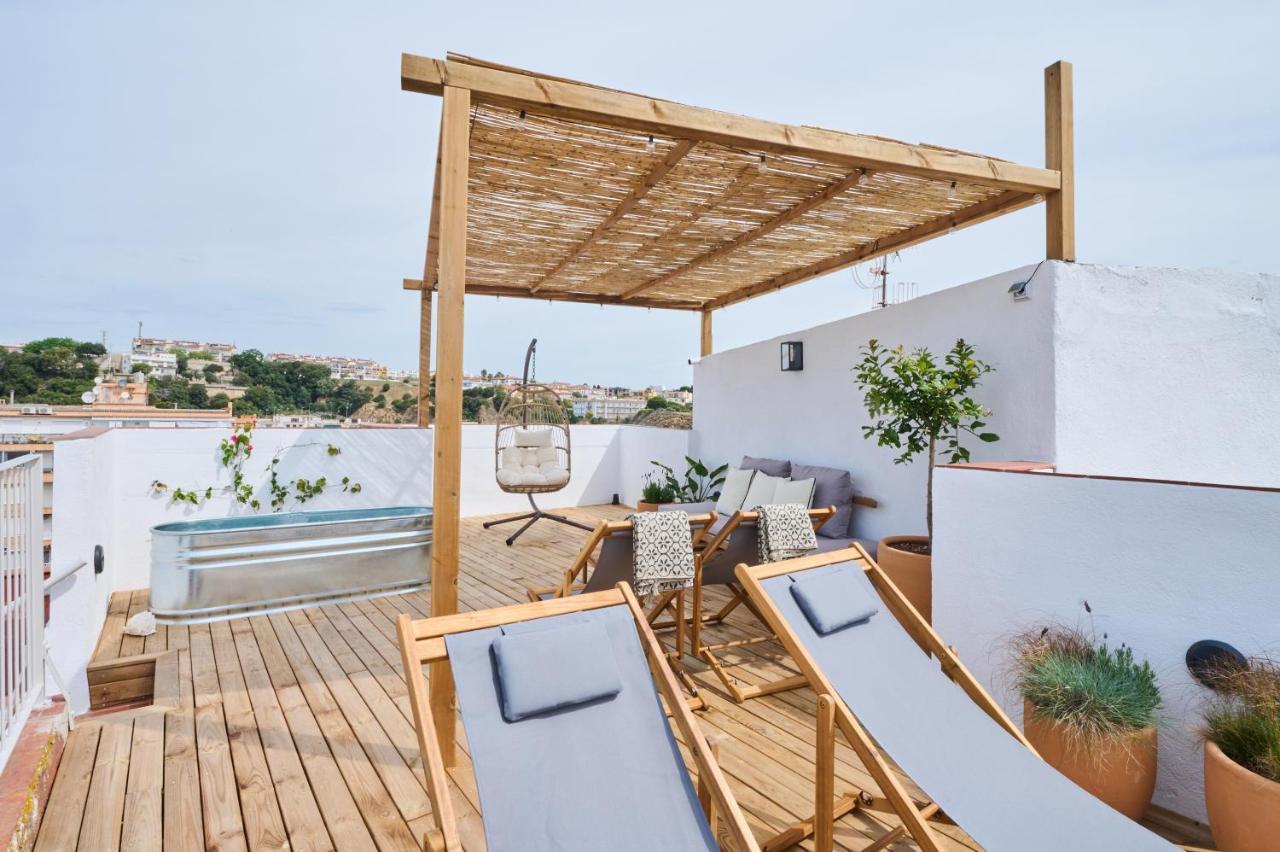 El Rancho At The Beach Blanes Buitenkant foto